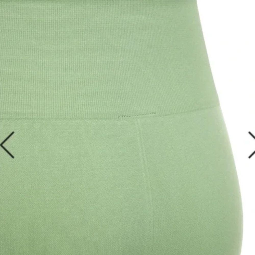 NWT WeWoreWhat Seamless Biker Shorts in Solid Fair Green Size Small - Picture 12 of 14